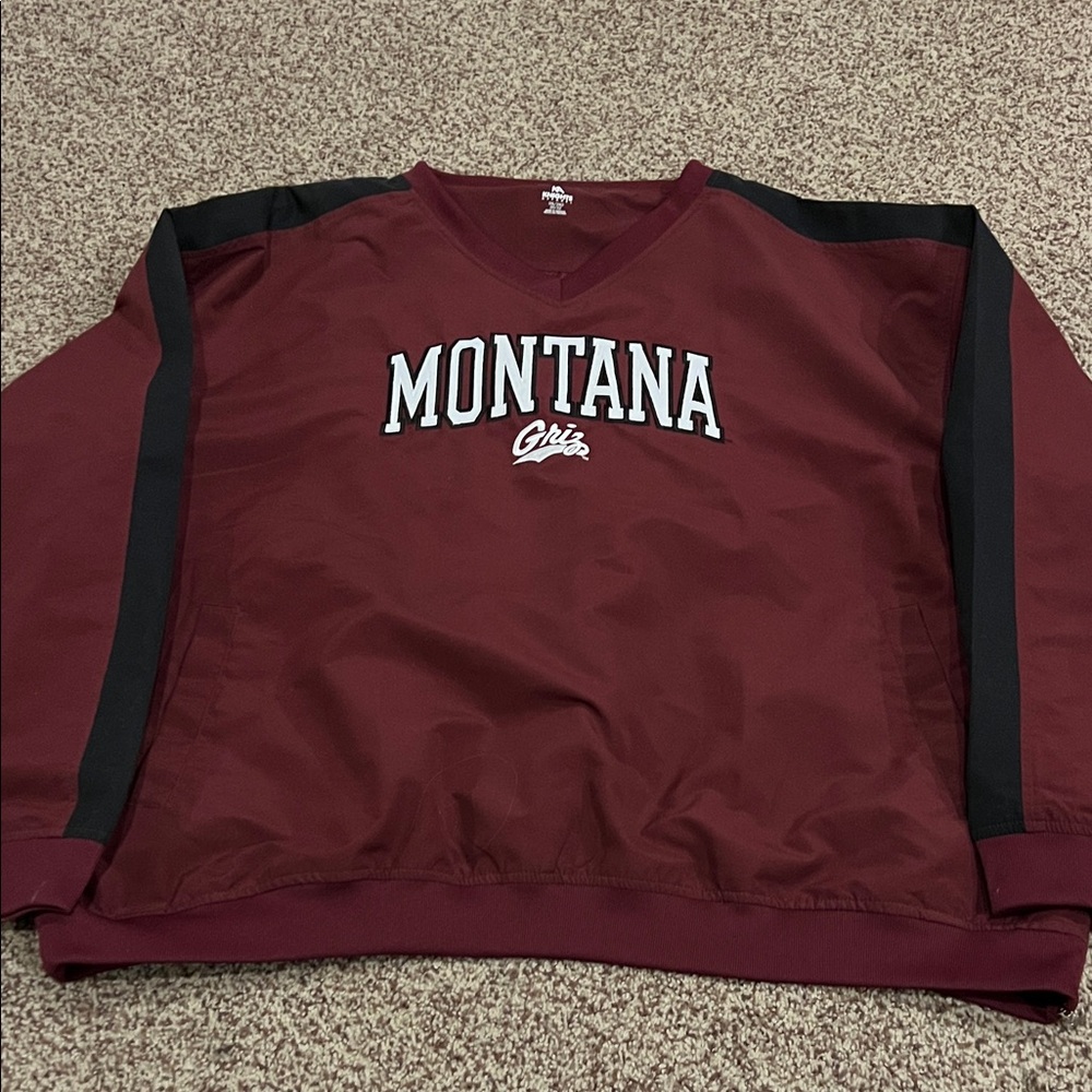 University of Montana polyester v neck shell - Picture 2 of 6